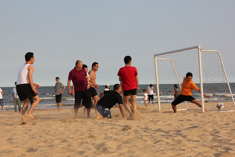 2018年度全公司日照沙灘足球賽